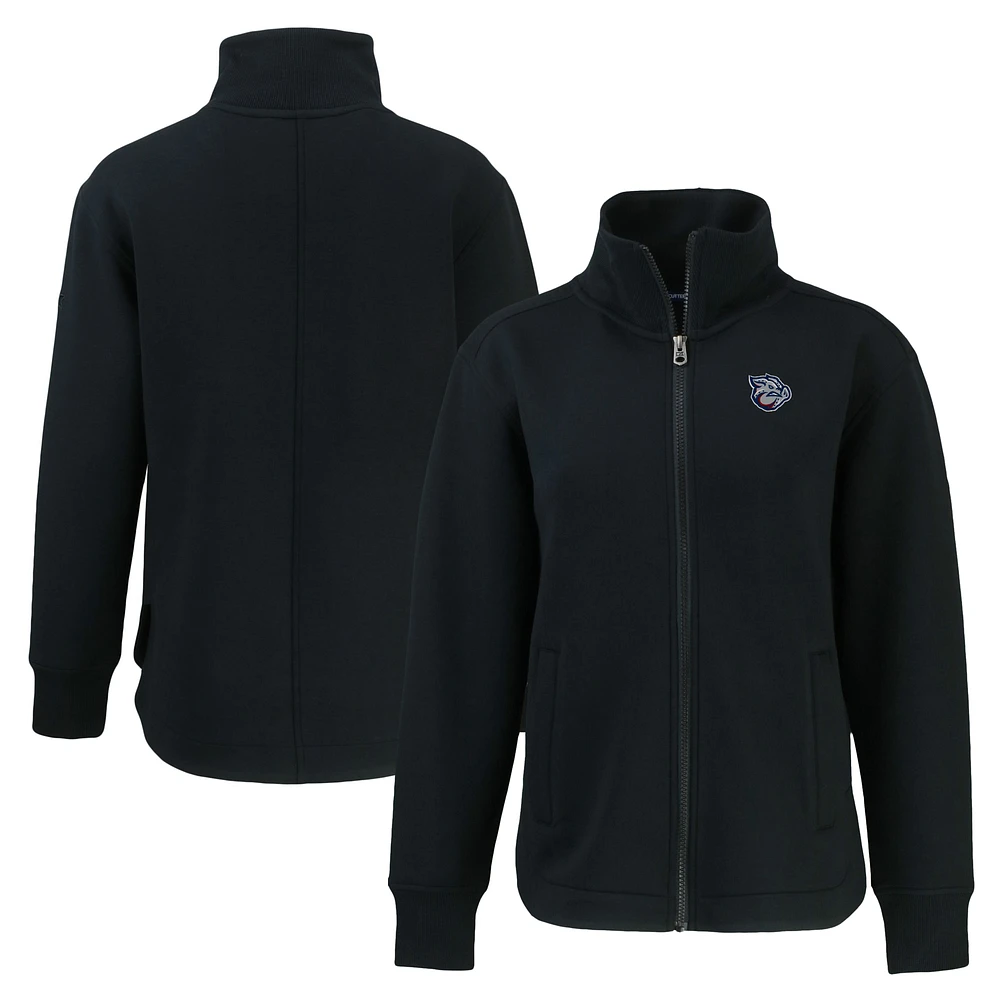 Women's Cutter & Buck Lehigh Valley IronPigs Roam Eco Recycled Full-Zip Jacket