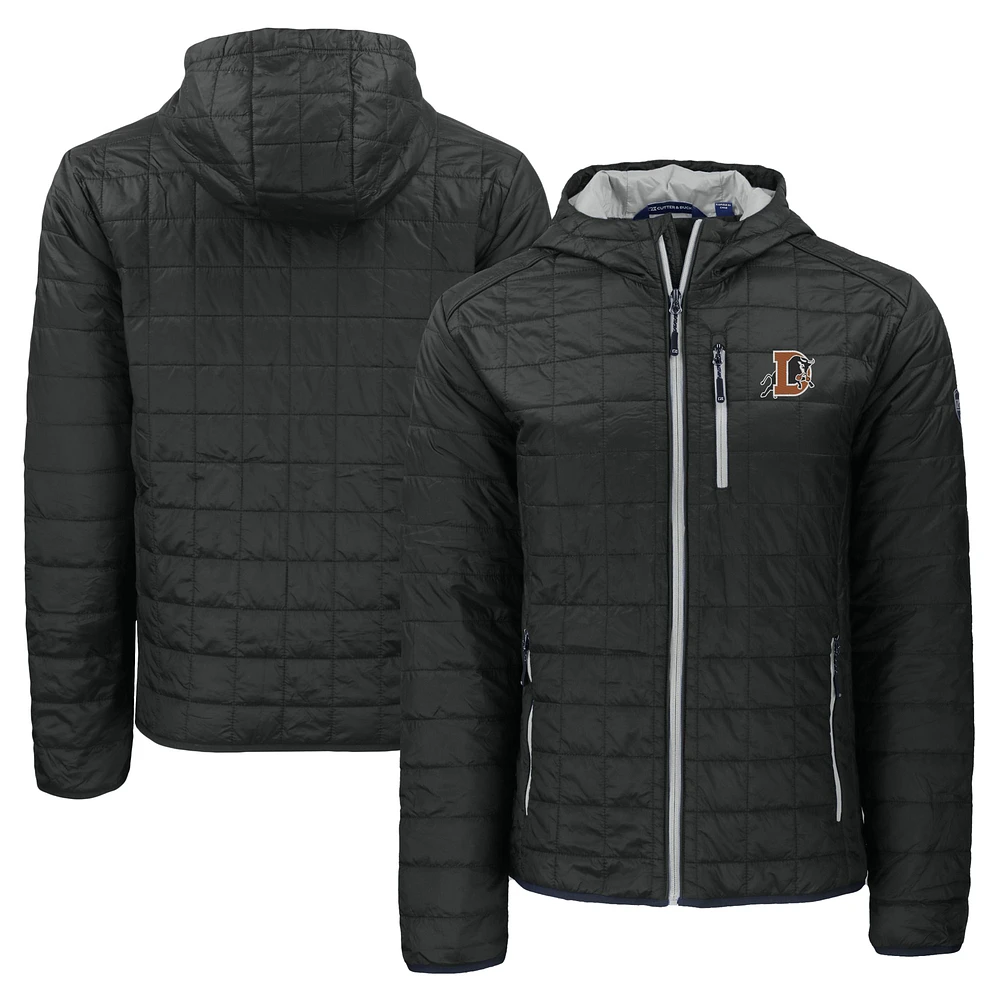 Men's Cutter & Buck Durham Bulls Rainier PrimaLoft Eco Full-Zip Hooded Jacket