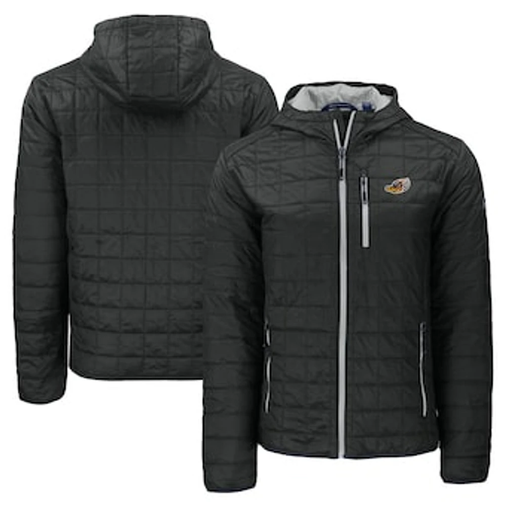 Men's Cutter & Buck Akron RubberDucks Rainier PrimaLoft Eco Full-Zip Hooded Jacket