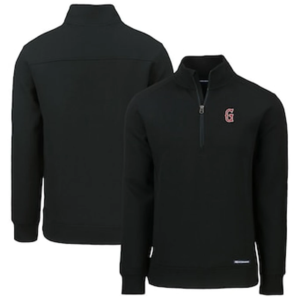 Men's Cutter & Buck Greenville Drive Roam Eco Recycled Quarter-Zip Pullover