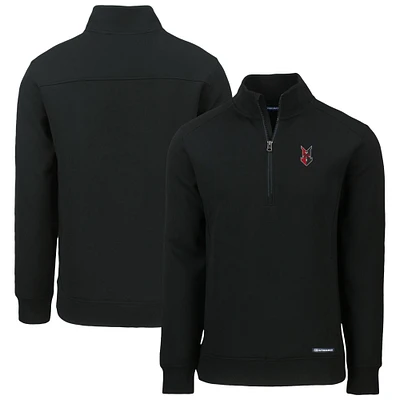 Men's Cutter & Buck Indianapolis Indians Roam Eco Recycled Quarter-Zip Pullover
