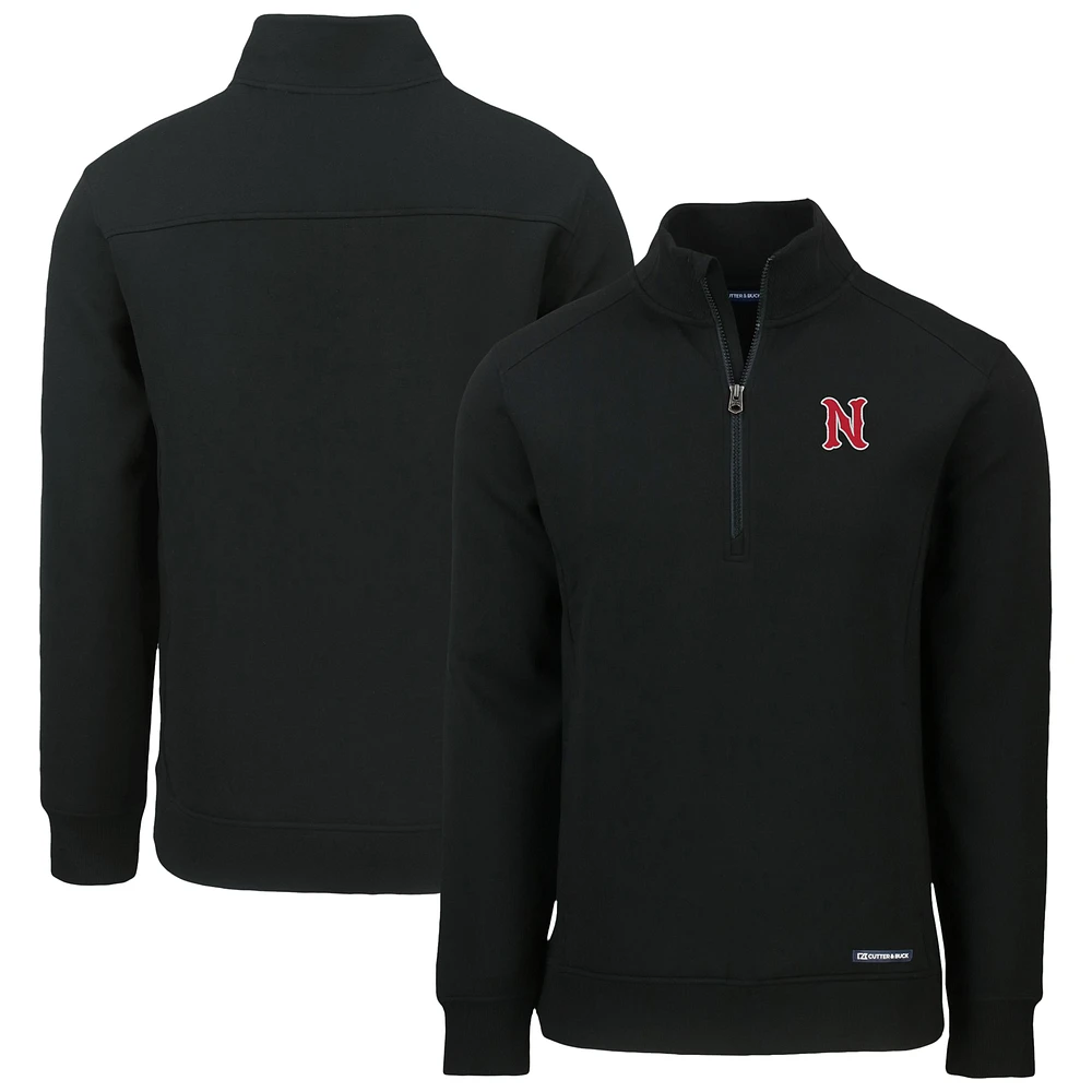 Men's Cutter & Buck Nashville Sounds Roam Eco Recycled Quarter-Zip Pullover