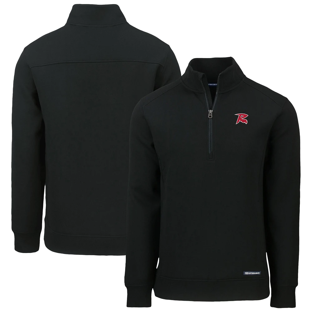 Men's Cutter & Buck Richmond Flying Squirrels Roam Eco Recycled Quarter-Zip Pullover