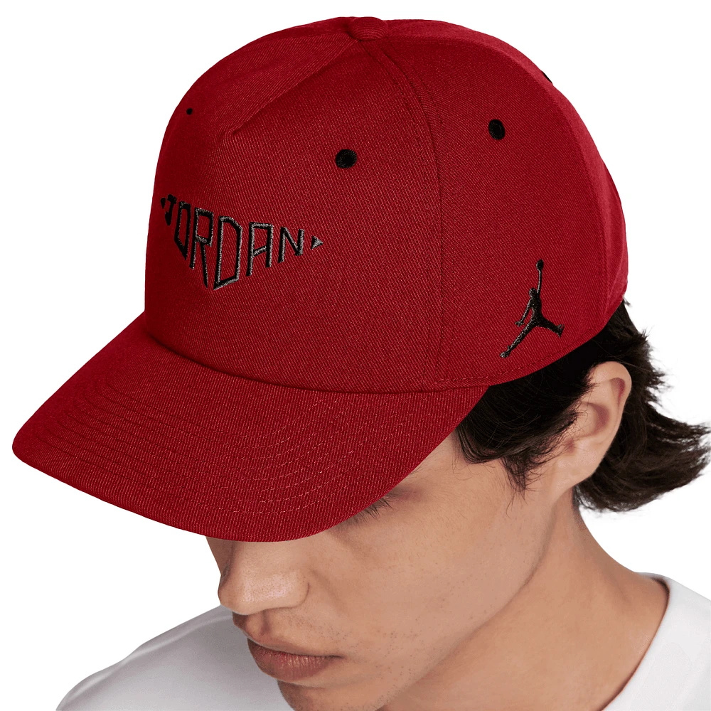 Men's Jordan Brand Red Logo Adjustable Hat