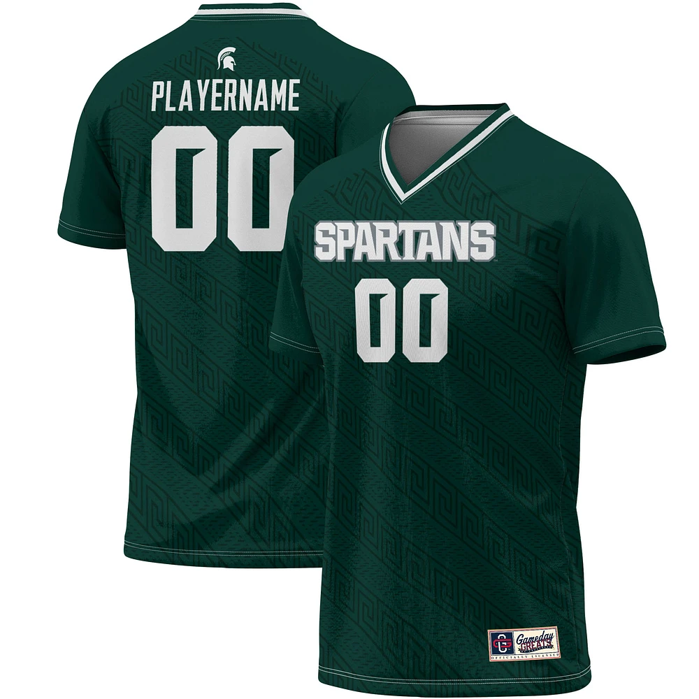 Youth GameDay Greats Michigan State Spartans NIL Pick-A-Player Lightweight Soccer Jersey