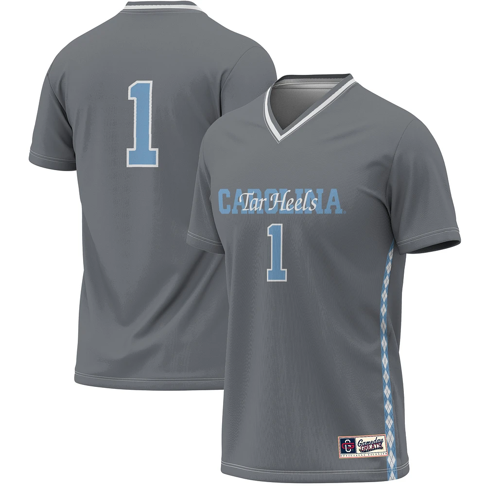 Youth GameDay Greats #1 North Carolina Tar Heels Women's Soccer Lightweight Fashion Jersey