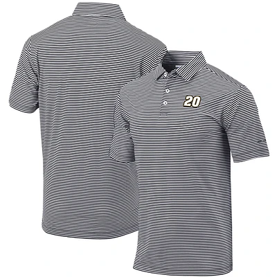 Men's Columbia  Black Christopher Bell Omni-Wick Club Invite Polo