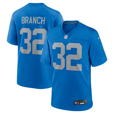 Men's Nike Brian Branch Detroit Lions Alternate Game Jersey