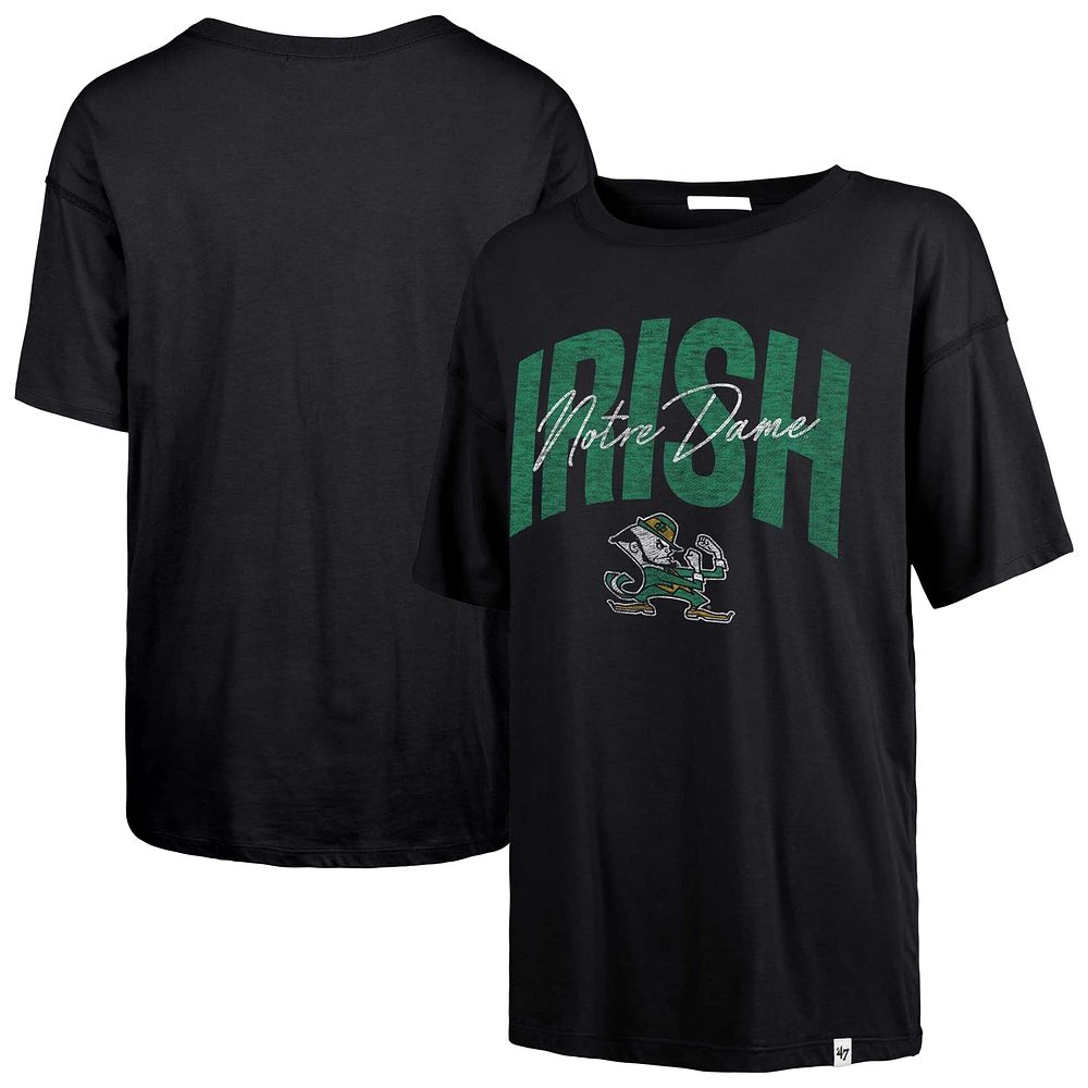 Women's '47 Navy Notre Dame Fighting Irish Muse Sadie T-Shirt