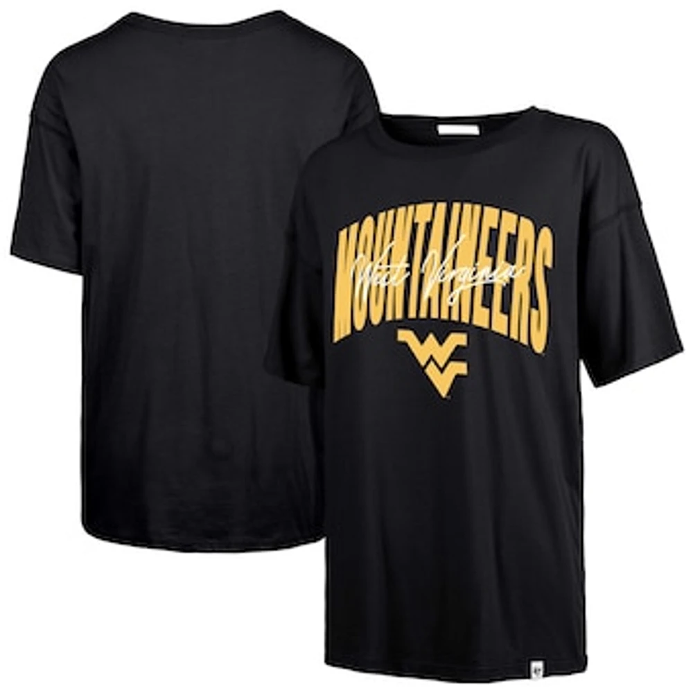 Women's '47 Navy West Virginia Mountaineers Muse Sadie T-Shirt