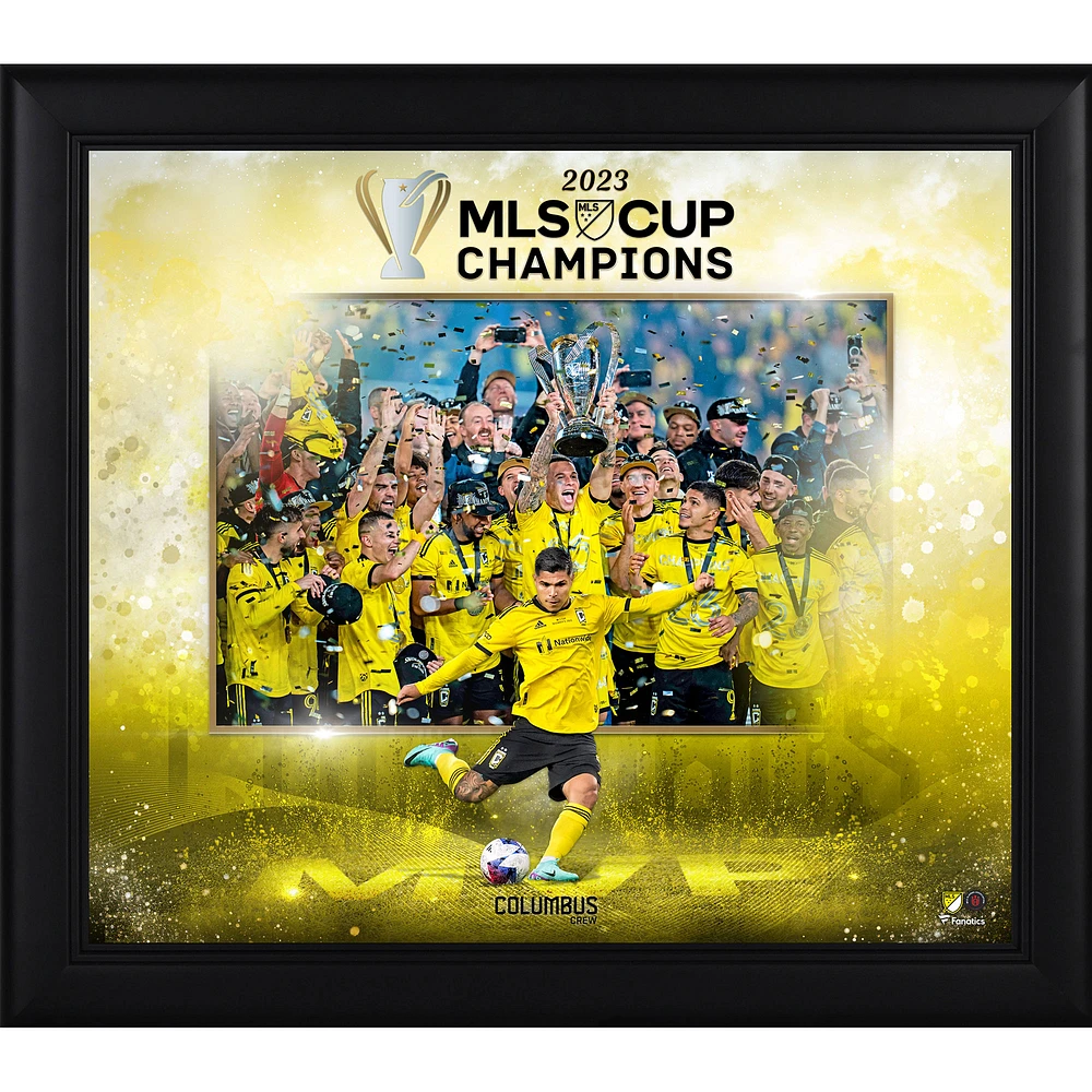 Columbus Crew 2023 MLS Cup Champions Framed 15" x 17" Collage