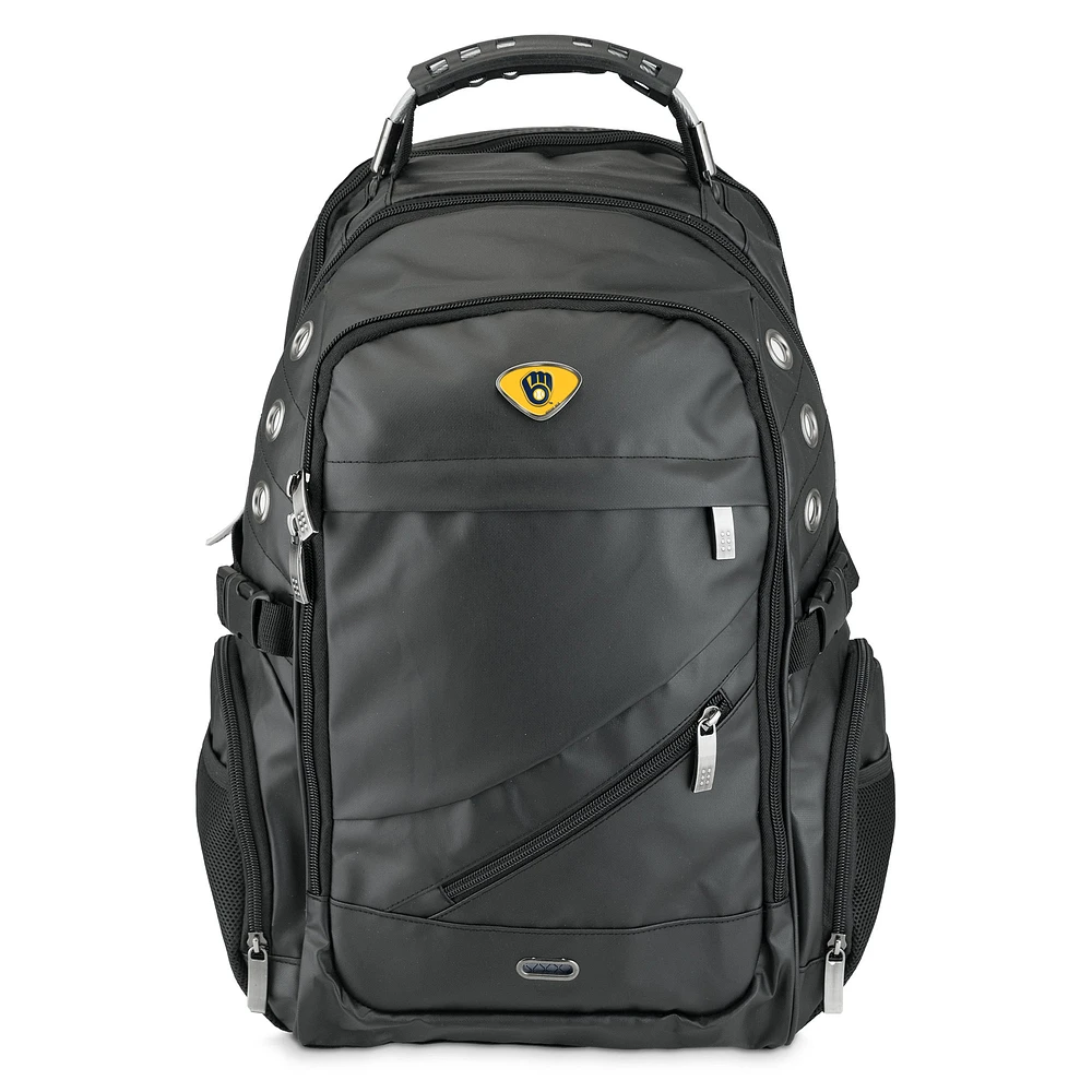 Black Milwaukee Brewers Executive Backpack
