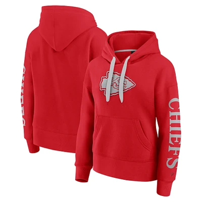Women's Fanatics Red Kansas City Chiefs Elements Next Pullover Hoodie