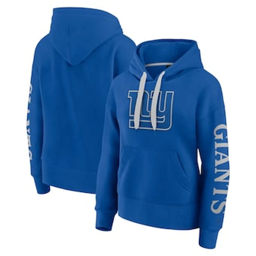 Women's Fanatics Royal New York Giants Elements Next Pullover Hoodie