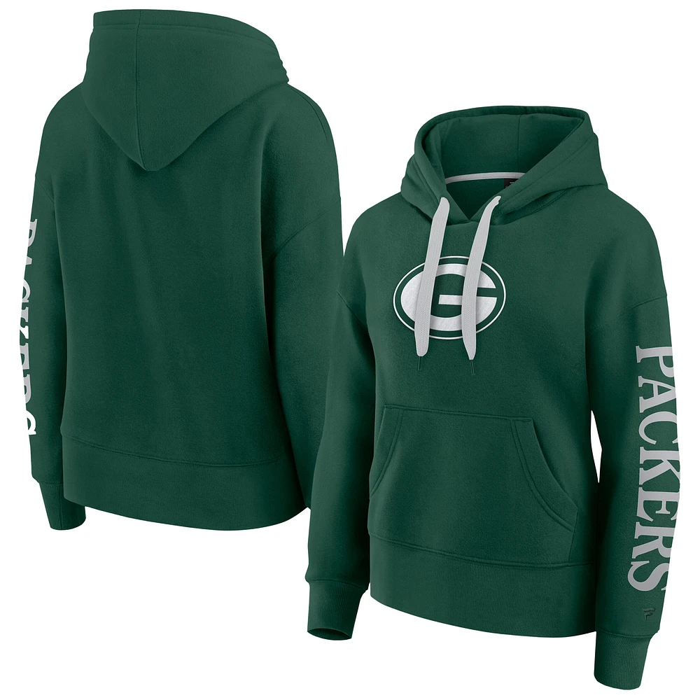 Women's Fanatics Green Bay Packers Elements Next Pullover Hoodie