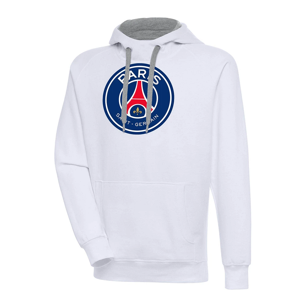 Men's White Paris Saint-Germain Takeover Pullover Hoodie