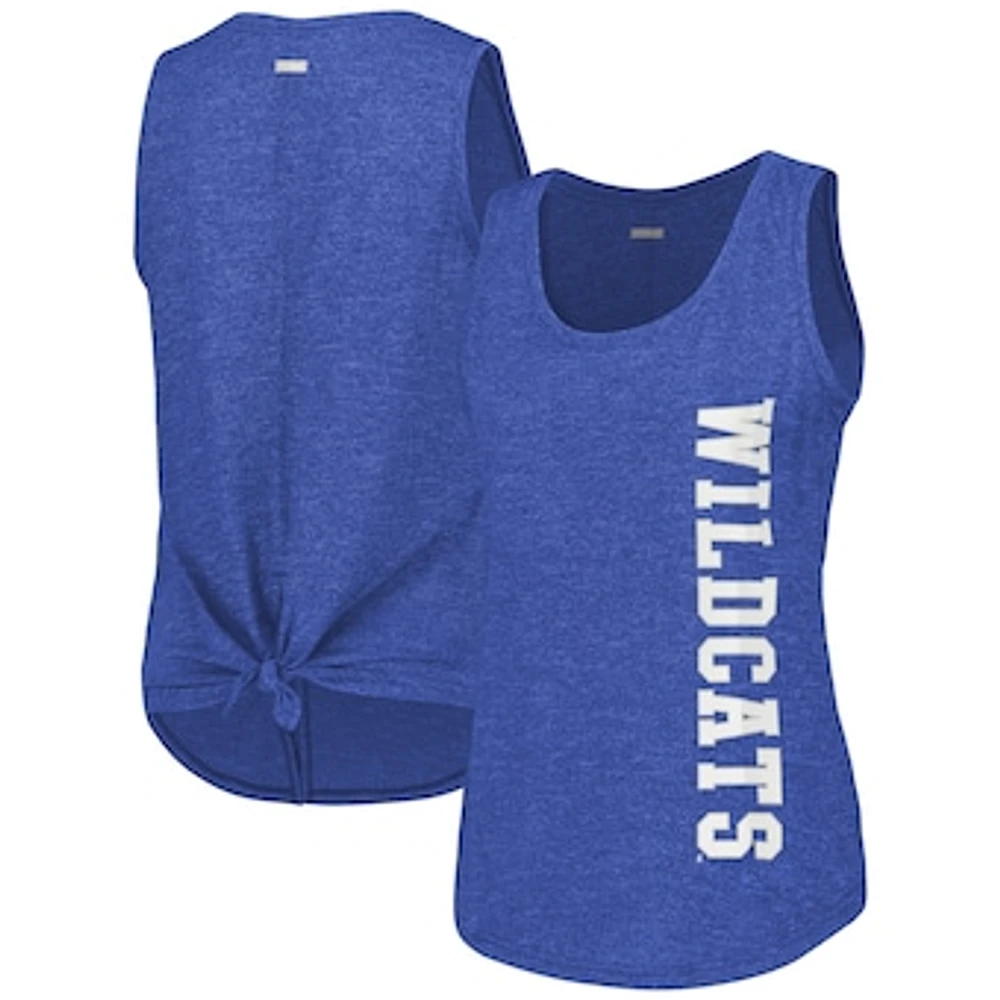 Women's Columbia Royal Kentucky Wildcats Cades Cape Omni-Wick Tri-Blend Tank Top