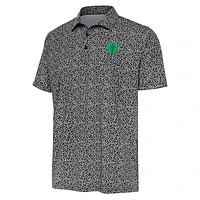 Men's Antigua Black Seattle Sounders FC Terrace Polo