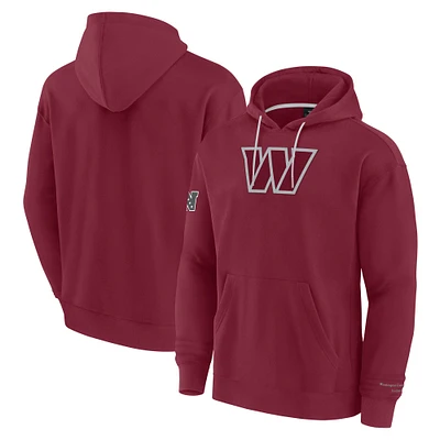 Men's Fanatics Burgundy Washington Commanders Elements Pace Pullover Hoodie
