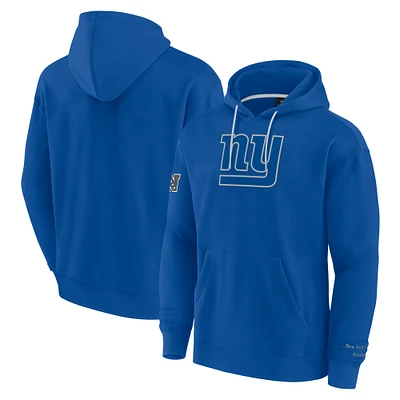 Men's Fanatics Royal New York Giants Elements Pace Pullover Hoodie