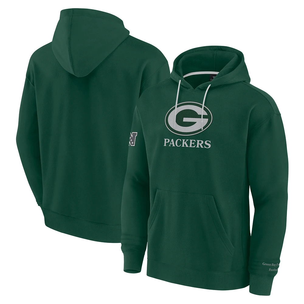 Men's Fanatics Green Bay Packers Elements Pace Pullover Hoodie