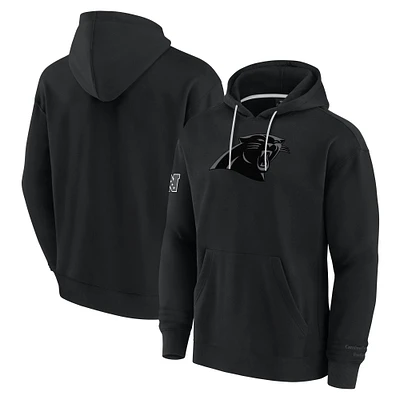 Men's Fanatics Black Carolina Panthers Elements Pace Pullover Hoodie
