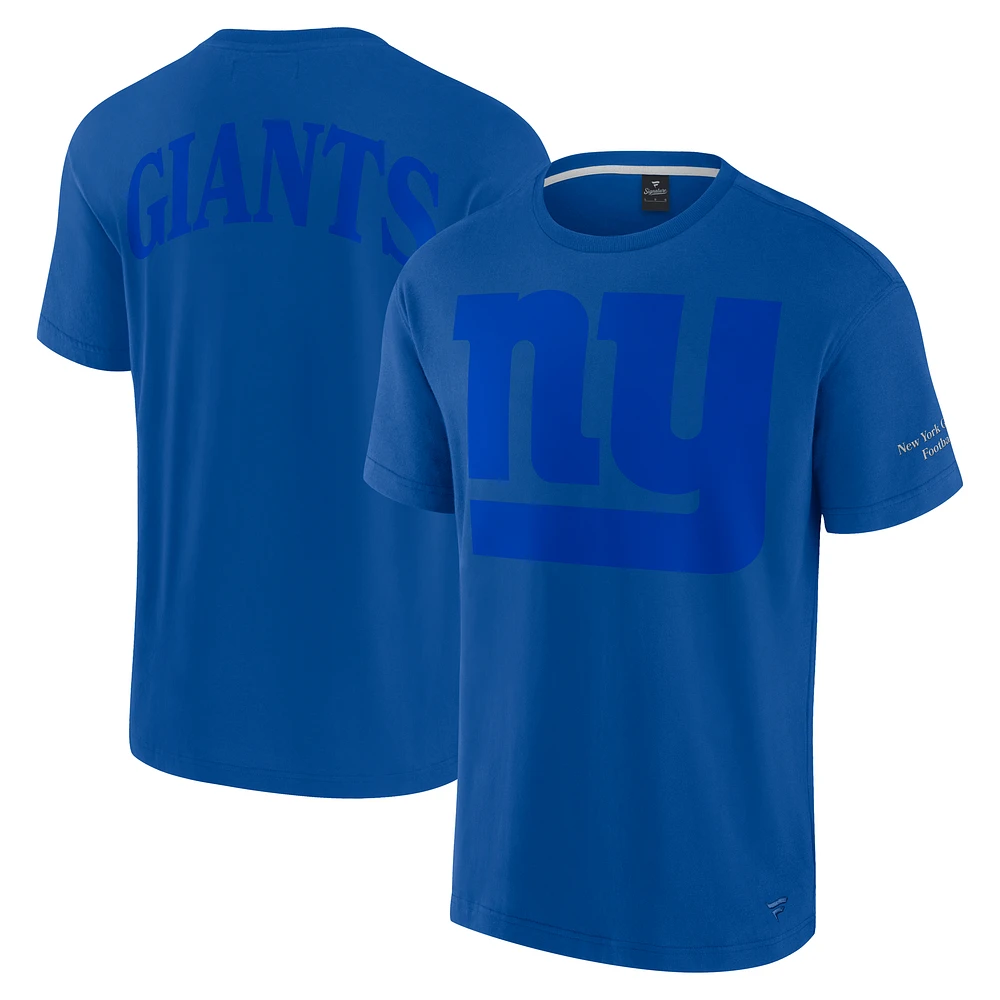 Unisex Fanatics Royal New York Giants Elements Iconic T-Shirt