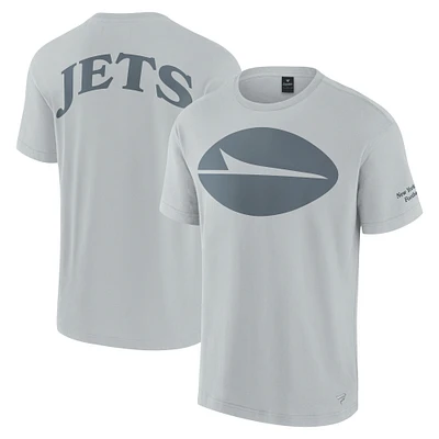Unisex Fanatics Gray New York Jets Elements Iconic T-Shirt