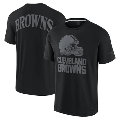 Unisex Fanatics Black Cleveland Browns Elements Iconic T-Shirt