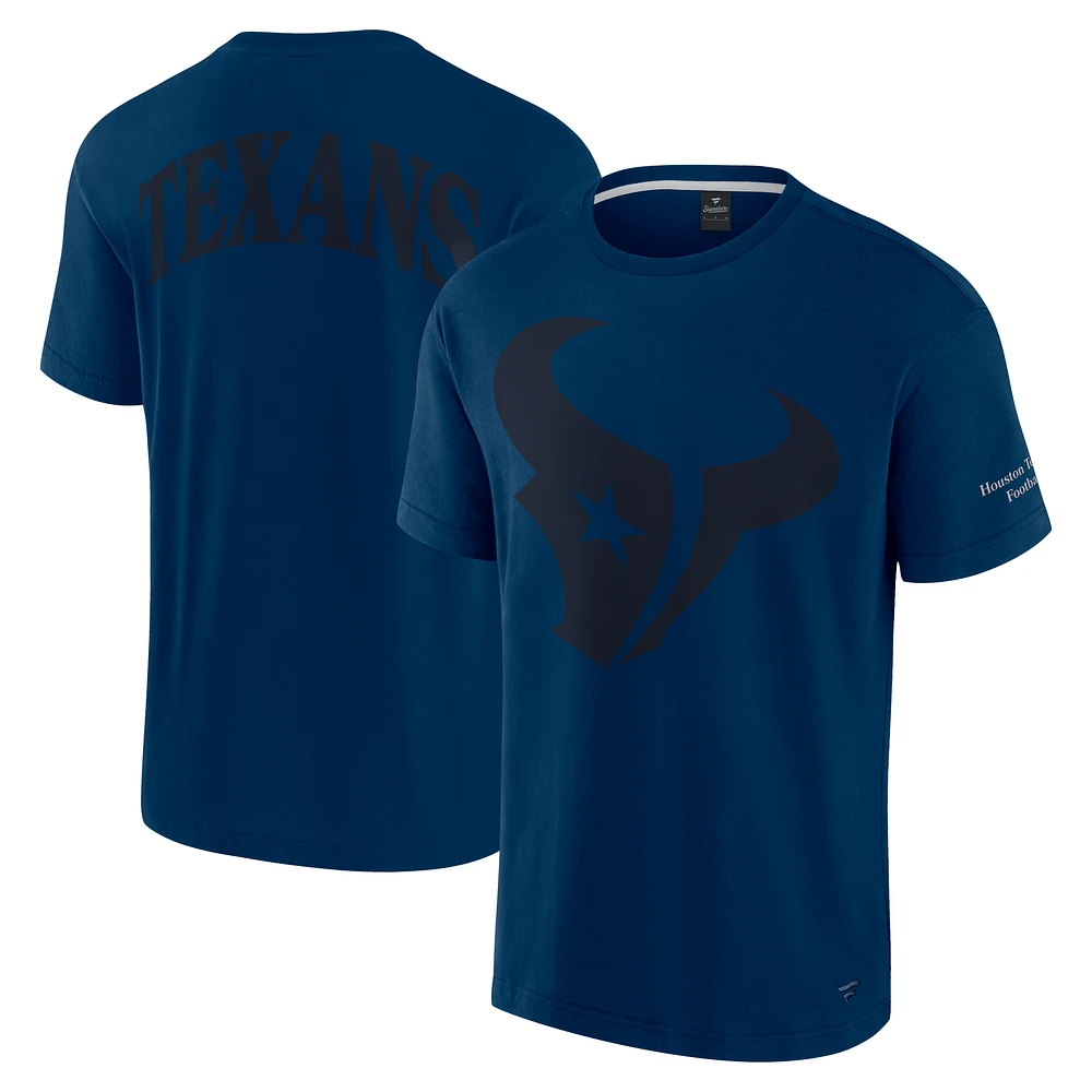 Unisex Fanatics Navy Houston Texans Elements Iconic T-Shirt