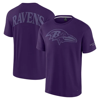 Unisex Fanatics Purple Baltimore Ravens Elements Iconic T-Shirt