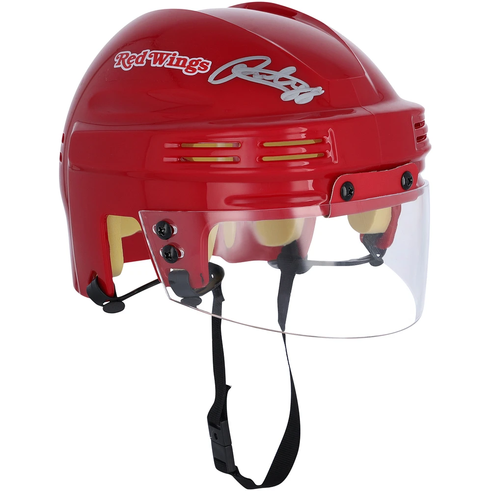 Patrick Kane Detroit Red Wings Autographed Red Mini Helmet