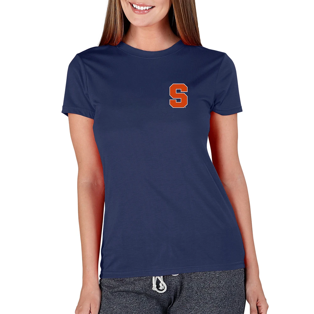 Women's Concepts Sport Navy Syracuse Orange Marathon Knit Top
