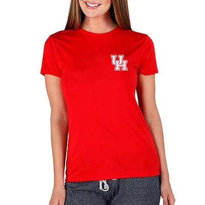 Women's Concepts Sport Red Houston Cougars Marathon Knit Top