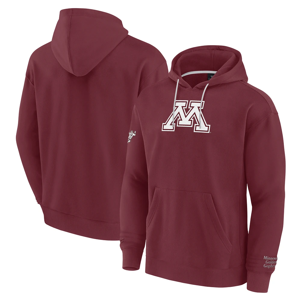 Men's Fanatics Maroon Minnesota Golden Gophers Elements Pace Pullover Hoodie