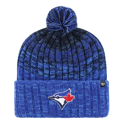 Men's '47 Royal Toronto Blue Jays Cascade Cuffed Knit Hat with Pom