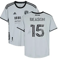 Tanner Beason San Jose Earthquakes Autographed Match-Used #15 Jersey from the 2023 MLS Season