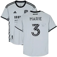 Paul Marie San Jose Earthquakes Autographed Match-Used #3 Gray Jersey from the 2023 MLS Season