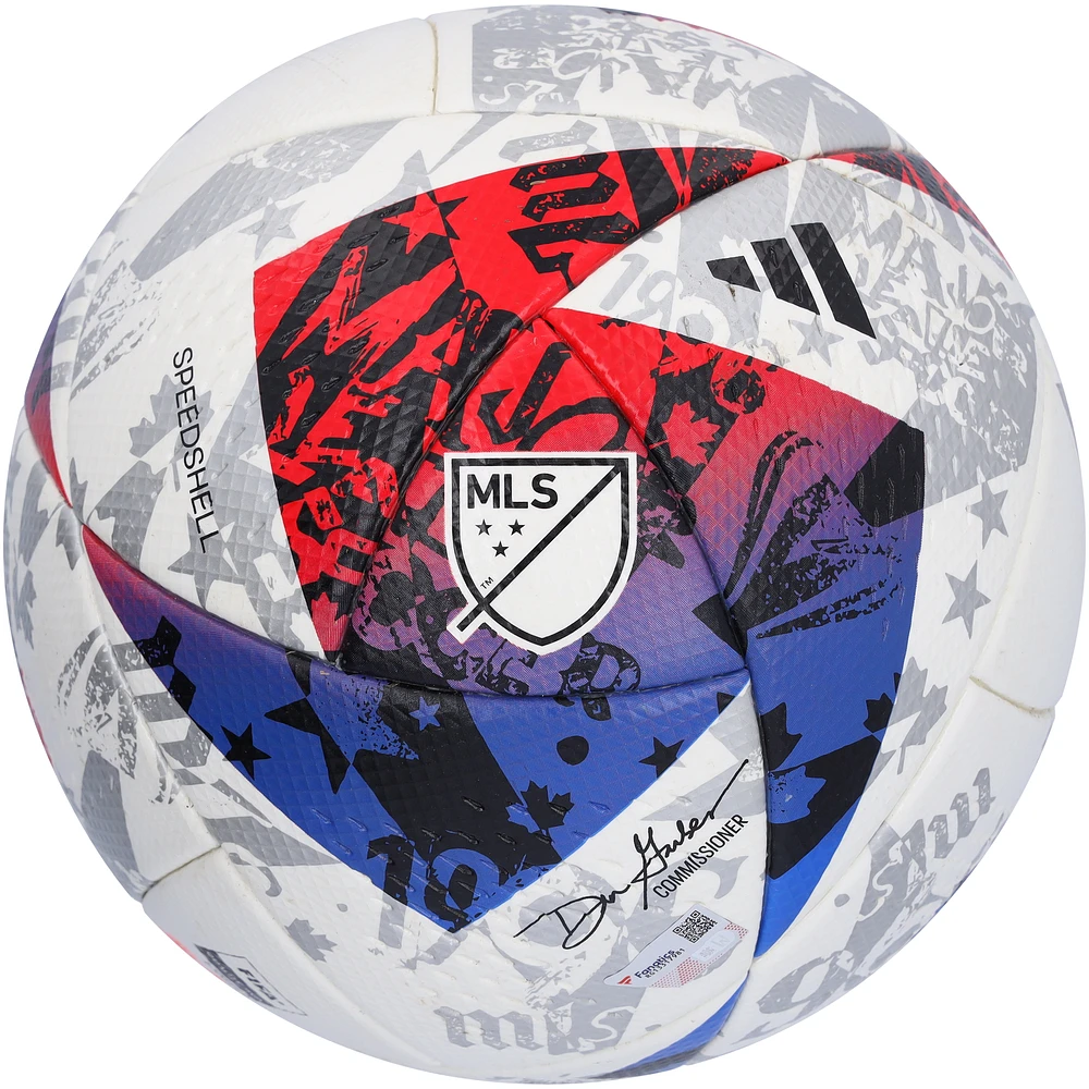 San Jose Earthquakes Match-Used Soccer Ball from the 2023 MLS Season