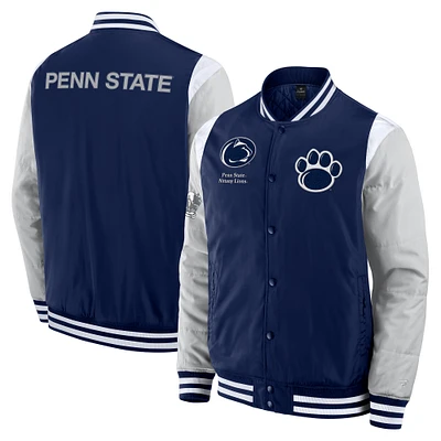 Men's Fanatics Navy Penn State Nittany Lions Elements Elite Full-Snap Jacket