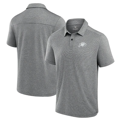 Men's Fanatics Charcoal Colorado Buffaloes Performance Polo