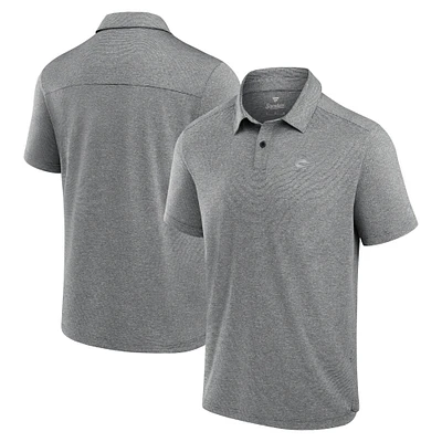 Men's Fanatics Charcoal Georgia Bulldogs Performance Polo