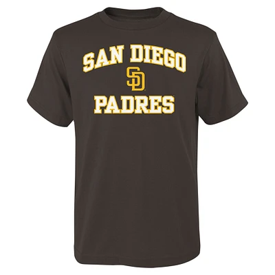 Youth Brown San Diego Padres Heart & Soul T-Shirt