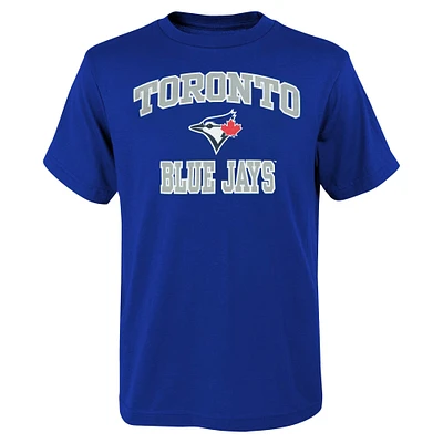 Youth Royal Toronto Blue Jays Heart & Soul T-Shirt