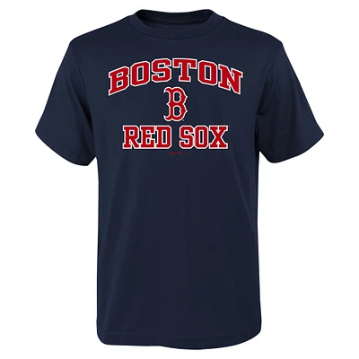 Youth Navy Boston Red Sox Heart & Soul T-Shirt