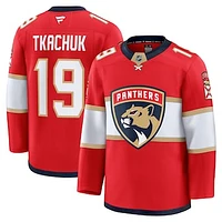 Men's Fanatics Matthew Tkachuk Red Florida Panthers Home Premium Jersey