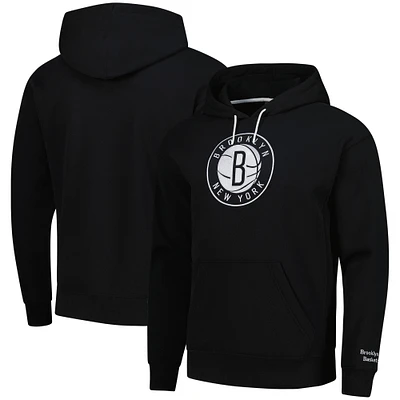 Men's Fanatics Black Brooklyn Nets Elements Pace Pullover Hoodie