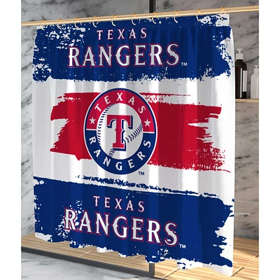 Pegasus Texas Rangers Shower Curtain & Bath Mat Set