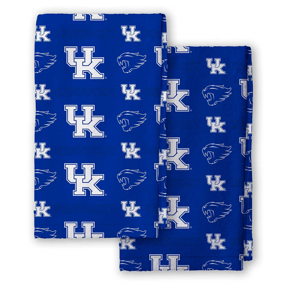 Pegasus Kentucky Wildcats 2-Pack Repeat Logo Dish Towel Set