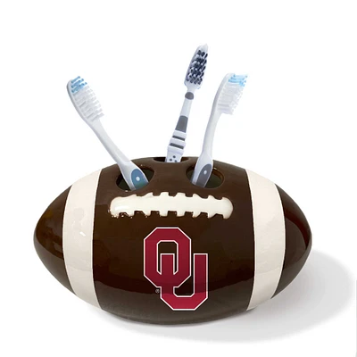 Pegasus Oklahoma Sooners Team Ball Toothbrush Holder